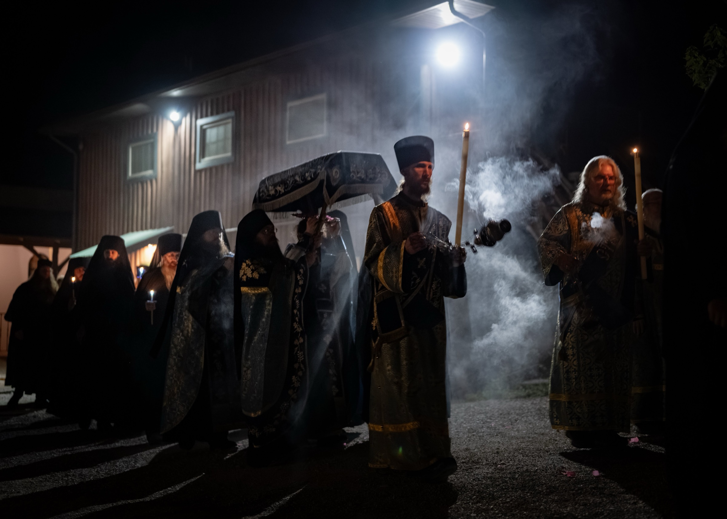 In the Shadow of the Cross — Monastery photography collection by Adam Gedney