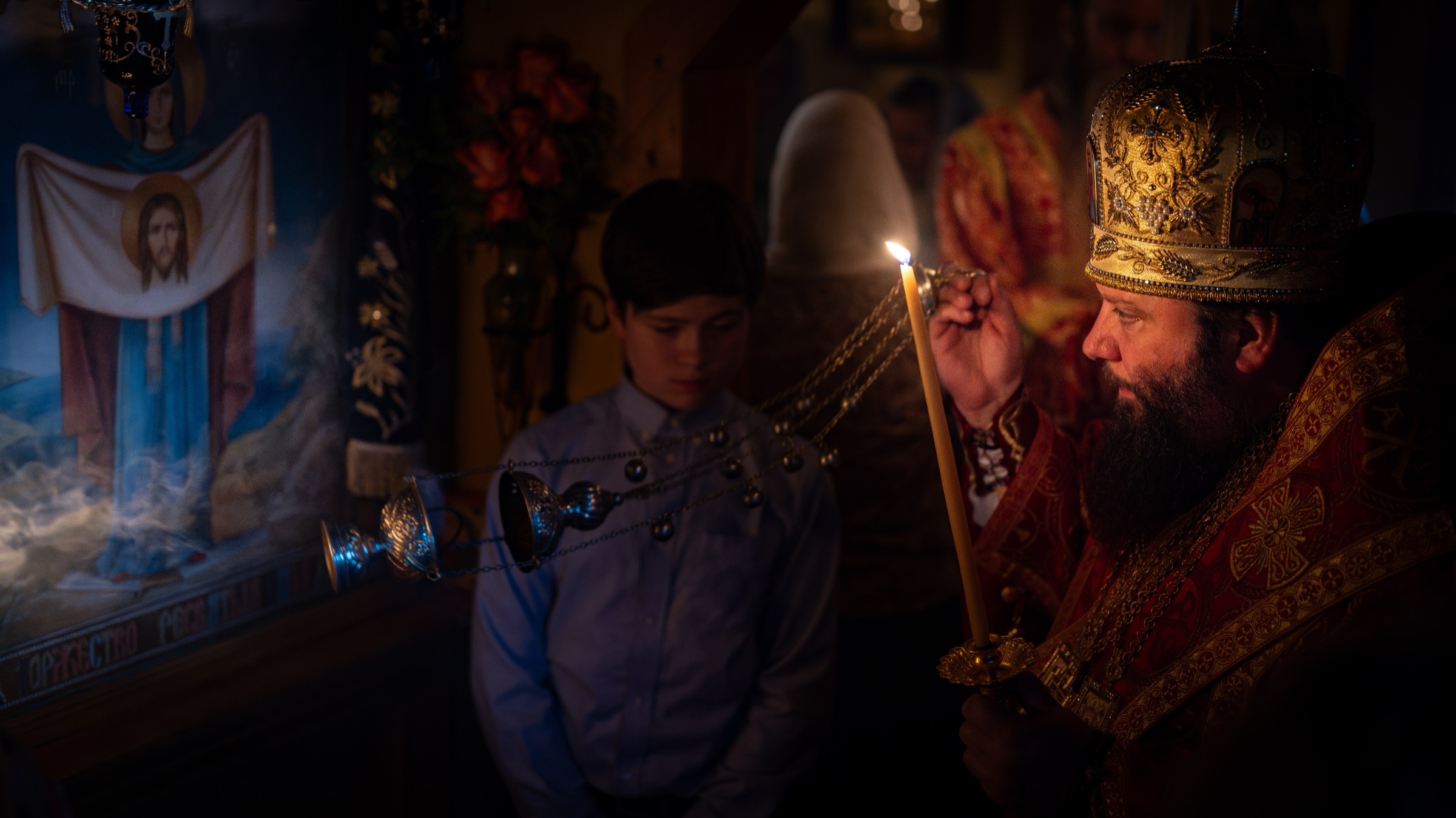 In the Shadow of the Cross XXI — archival pigment print, Adam Gedney